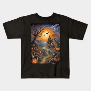 Spooky Halloween Kids T-Shirt